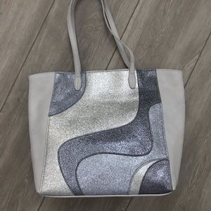 Gray Tote Bag